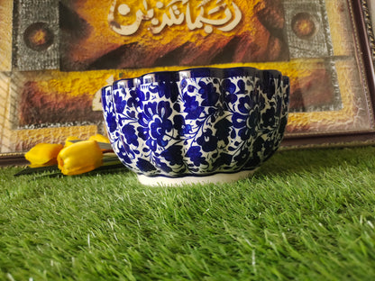 Ceramic Handmade Beautiful Serina Bowl Large size 10 inch & Deep 6 inch