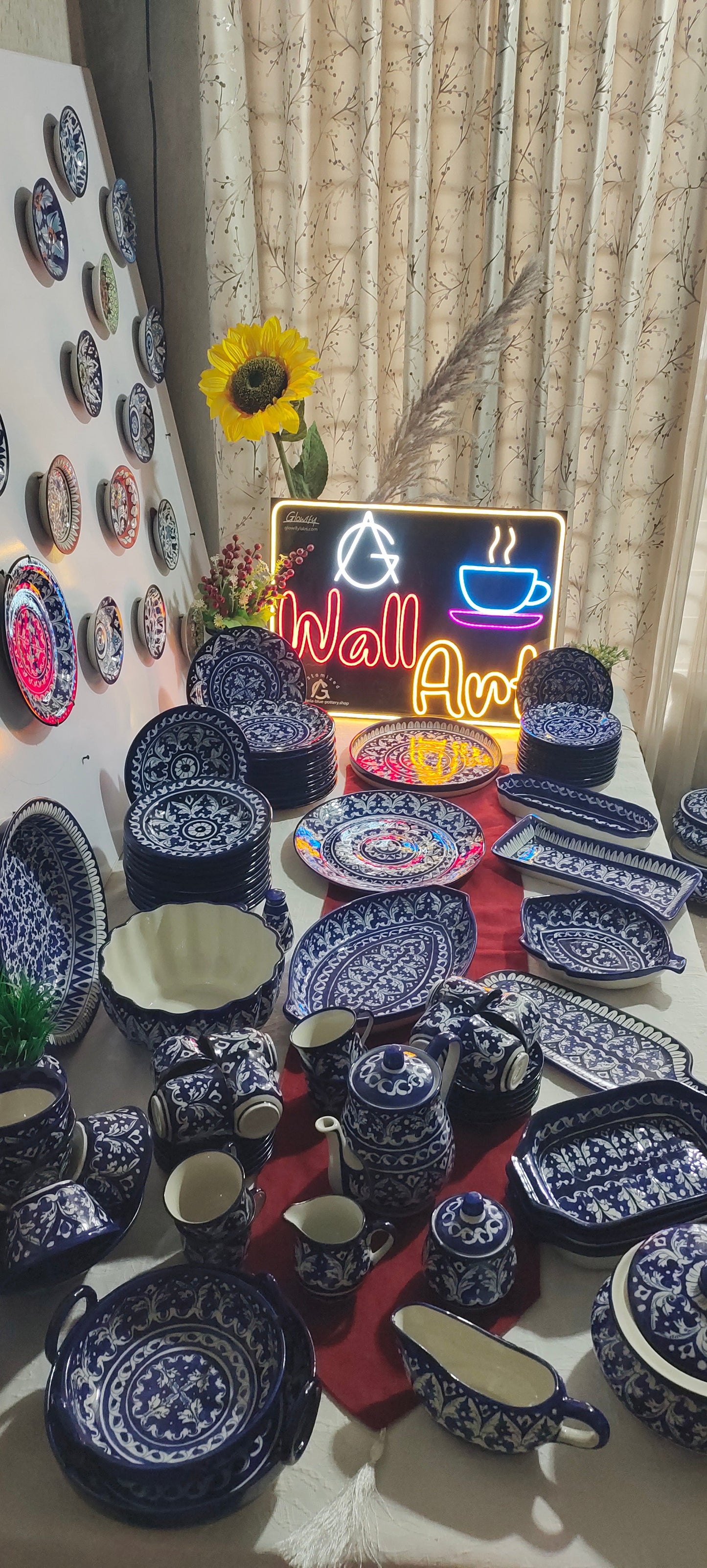 Customized Handmade Dinner Set | 12 Men Set | 94 Pieces | Flat 30% OFF