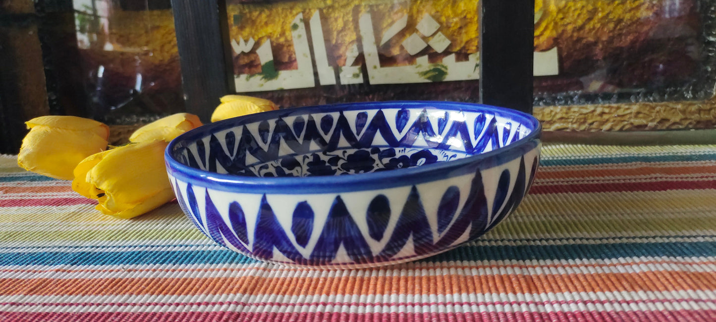Handmade Ceramic Serving Bowl | Desert Bowl | Size 8 inch