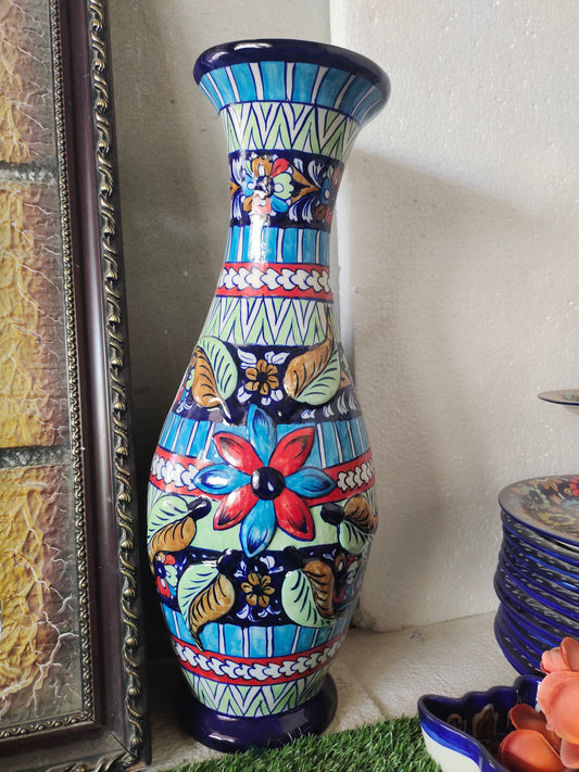 Ceramic Handmade Floor Vase | Height 20 inch