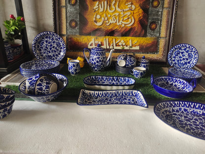 Ceramic Customized Dinner Set 42 Pcs - Serena Design - 6 Menset