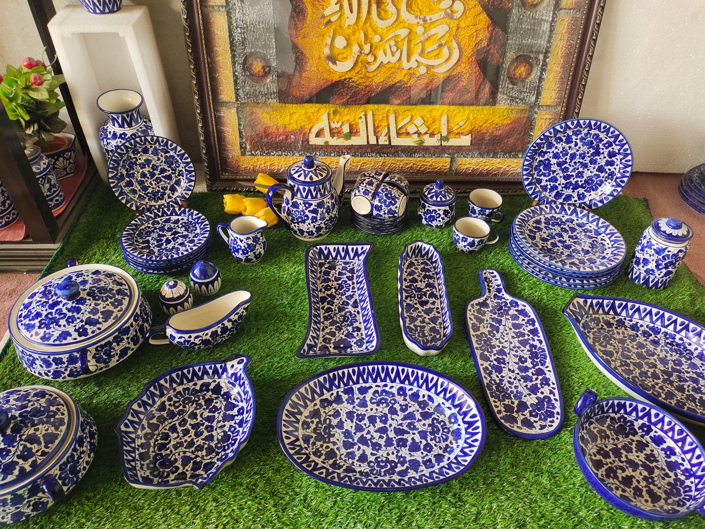 Customized Dinner set | 6 Person Serving| Wedding Package | Serena Design | Free Delivery | Free Gift