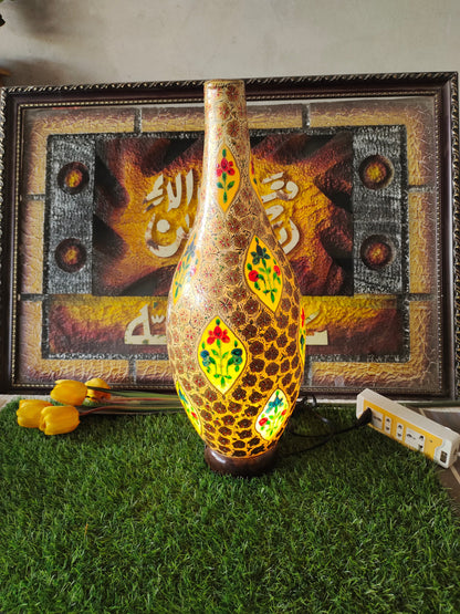 Handmade Camel Skin Lamp - Size 24 inch