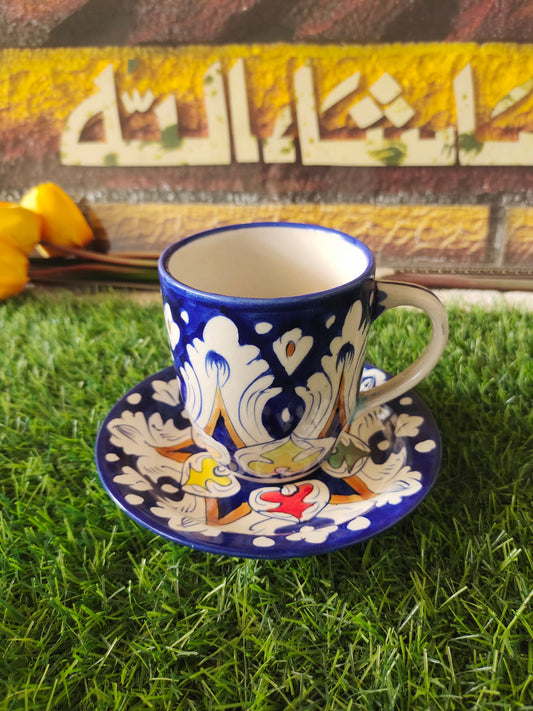 Tea Mug with Saucer Plate