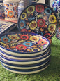 Ceramic Handmade Deep Plate Size 8 inch |J Design