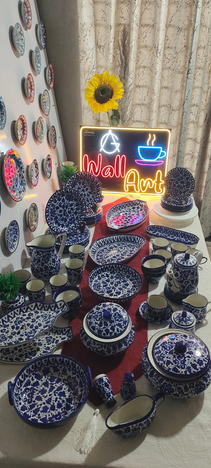Customized Dinner set | 6 Person Serving| Wedding Package | Serena Design | Free Delivery | Free Gift