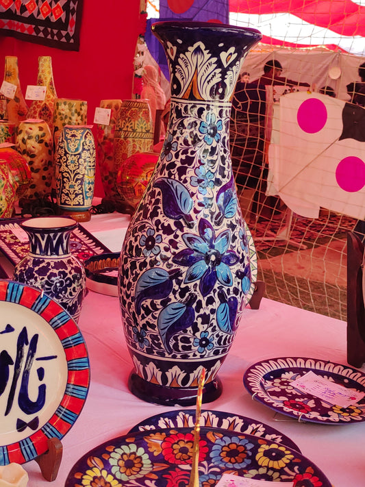 Ceramic Handmade Floor Vase | Size 20 inch in Height