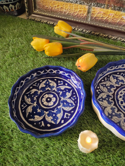 Ceramic Handmade Ghauri Apple Dish (Set of 3) | Bundle Deals