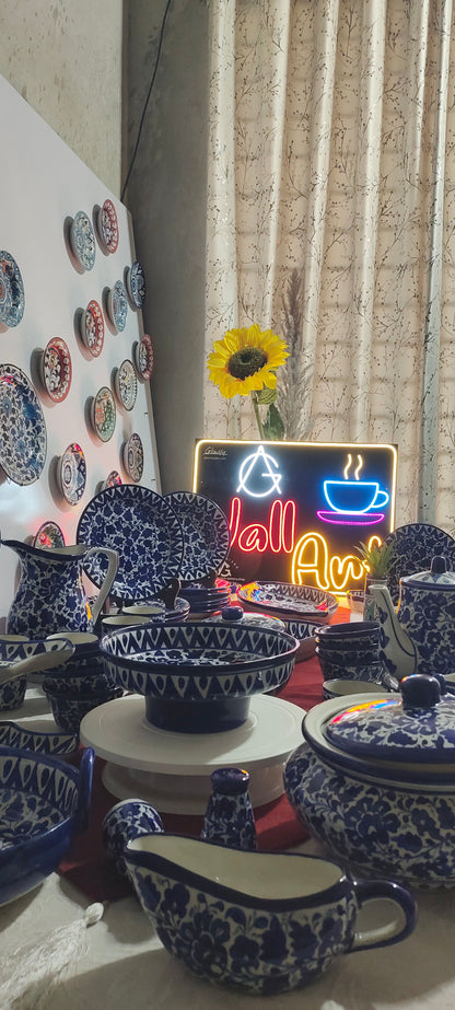 Customized Dinner set | 6 Person Serving| Wedding Package | Serena Design | Free Delivery | Free Gift