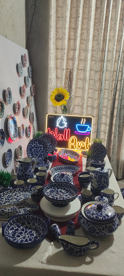 Customized Dinner set | 6 Person Serving| Wedding Package | Serena Design | Free Delivery | Free Gift