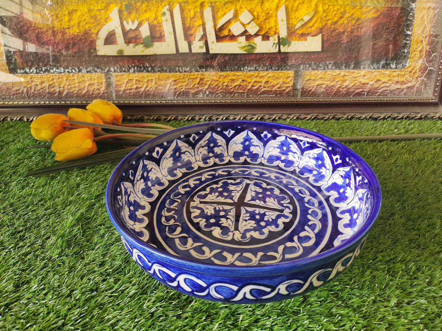 Ceramic Handmade Large Serving Bowl | Size 10 inch