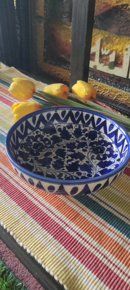 Handmade Ceramic Serving Bowl | Desert Bowl | Size 8 inch