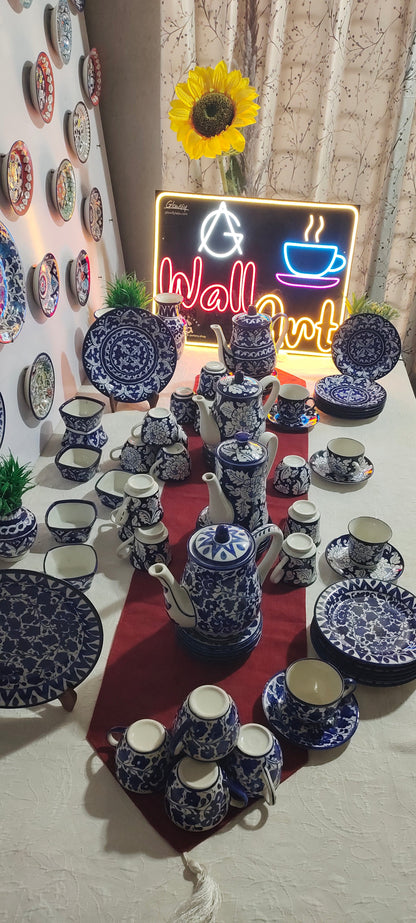 Ceramic Handmade Tea Set Complete | 13 Pcs |