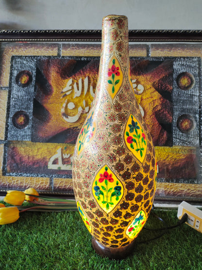 Handmade Camel Skin Lamp - Size 24 inch