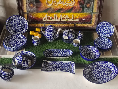 Ceramic Customized Dinner Set 42 Pcs - Serena Design - 6 Menset