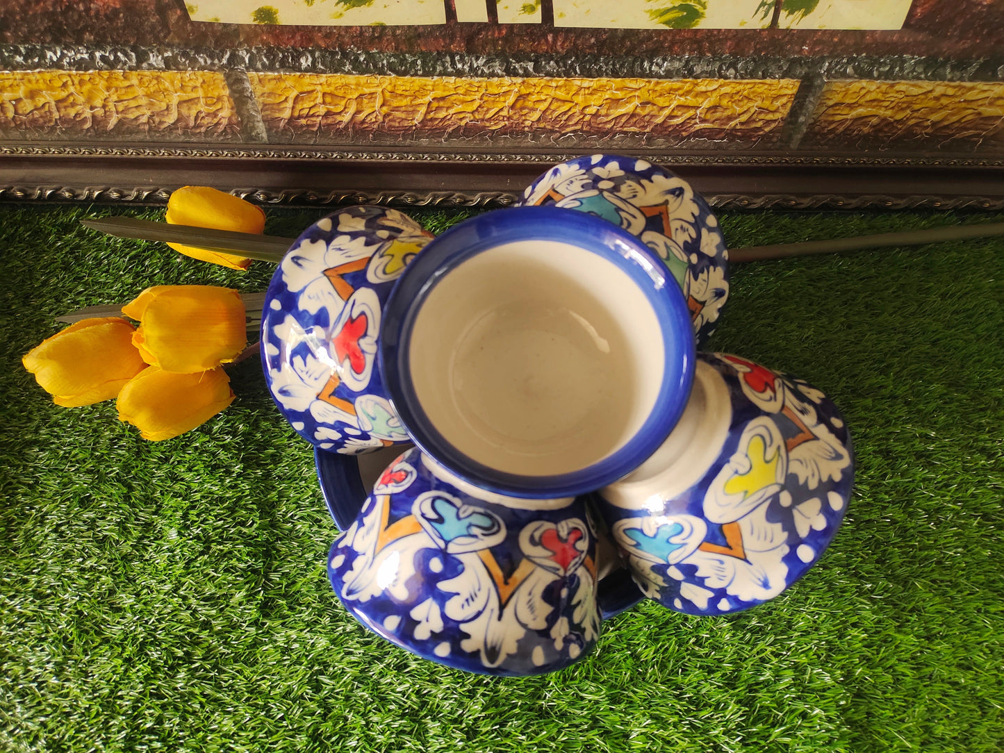 Ceramic Handmade Bowls Set | Dessert Set | Soup Set | Qty 7 pcs