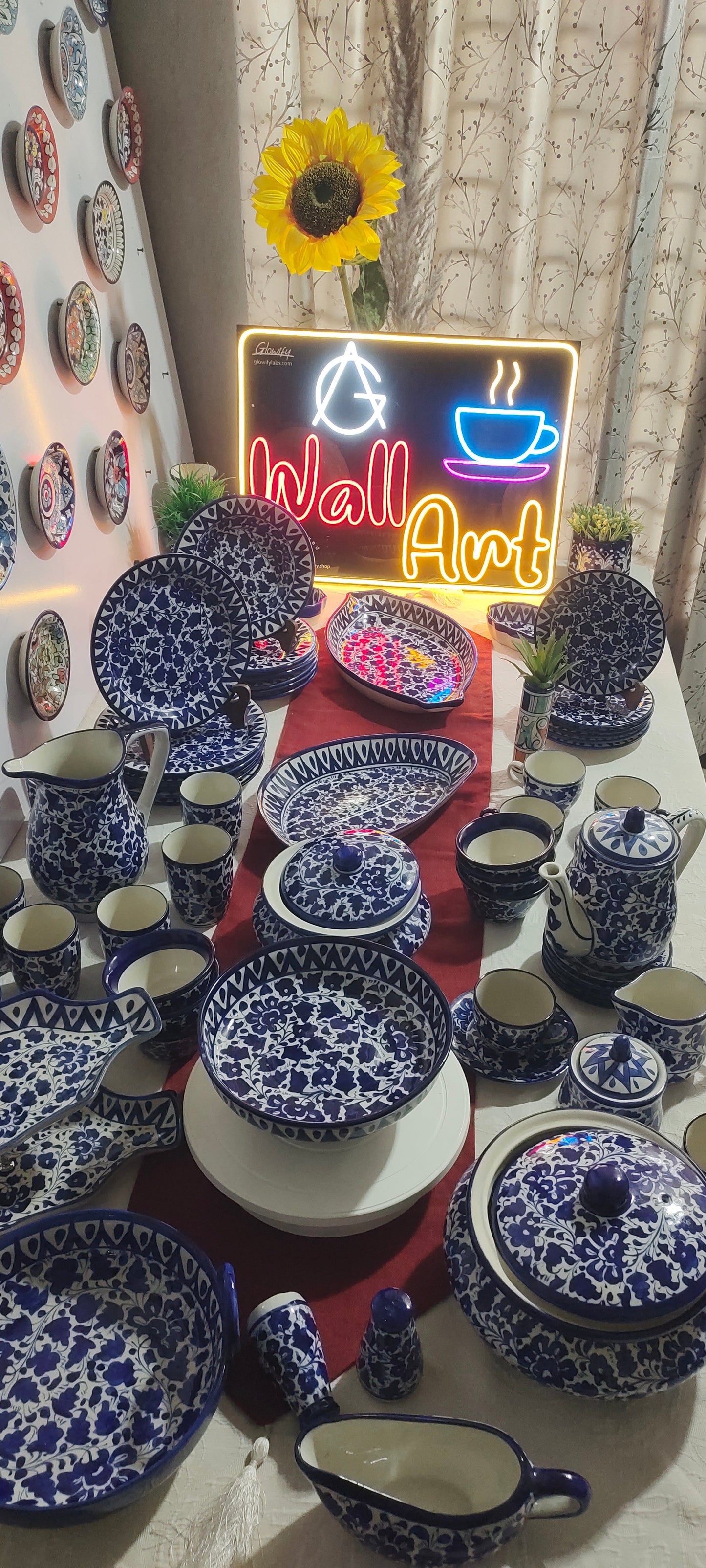 Customized Dinner set | 6 Person Serving| Wedding Package | Serena Design | Free Delivery | Free Gift