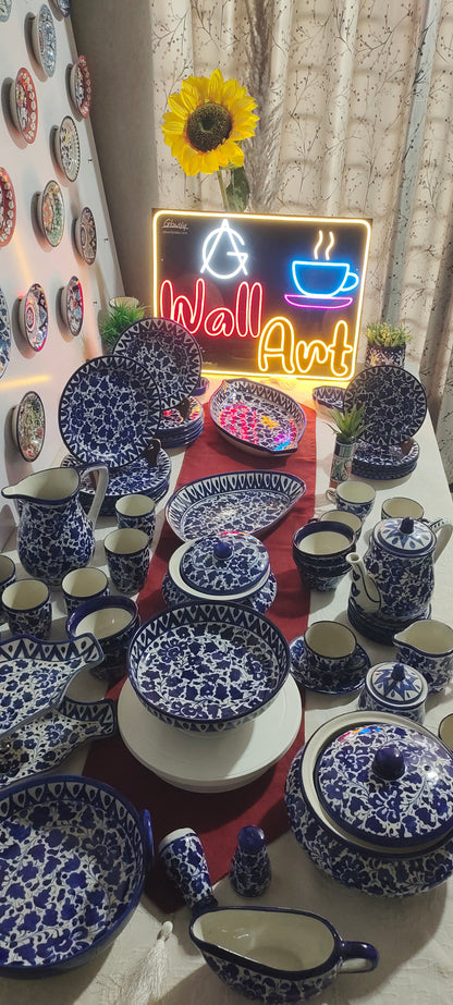 Customized Dinner set | 6 Person Serving| Wedding Package | Serena Design | Free Delivery | Free Gift