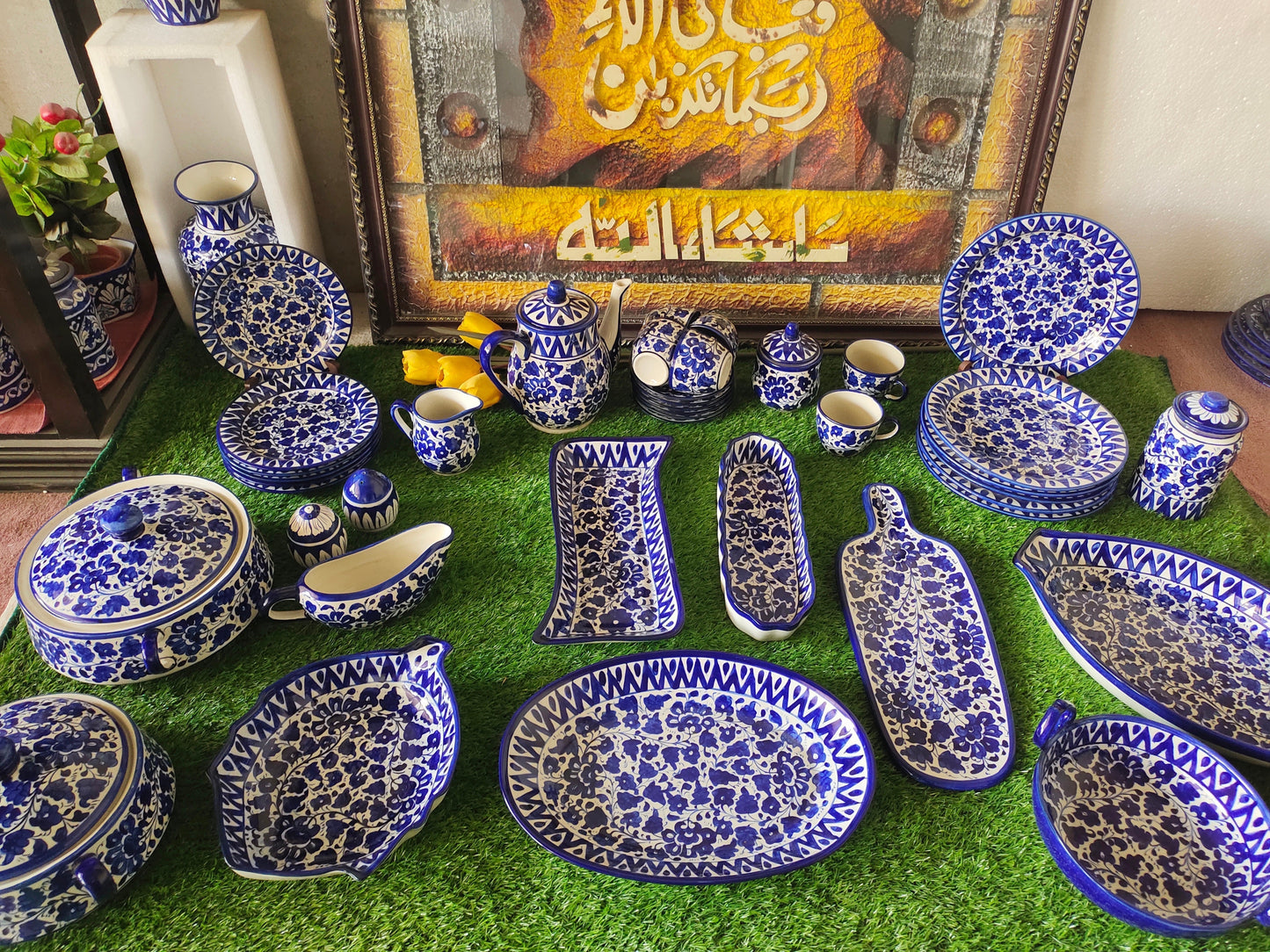 Customized Dinner set | 6 Person Serving| Wedding Package | Serena Design | Free Delivery | Free Gift