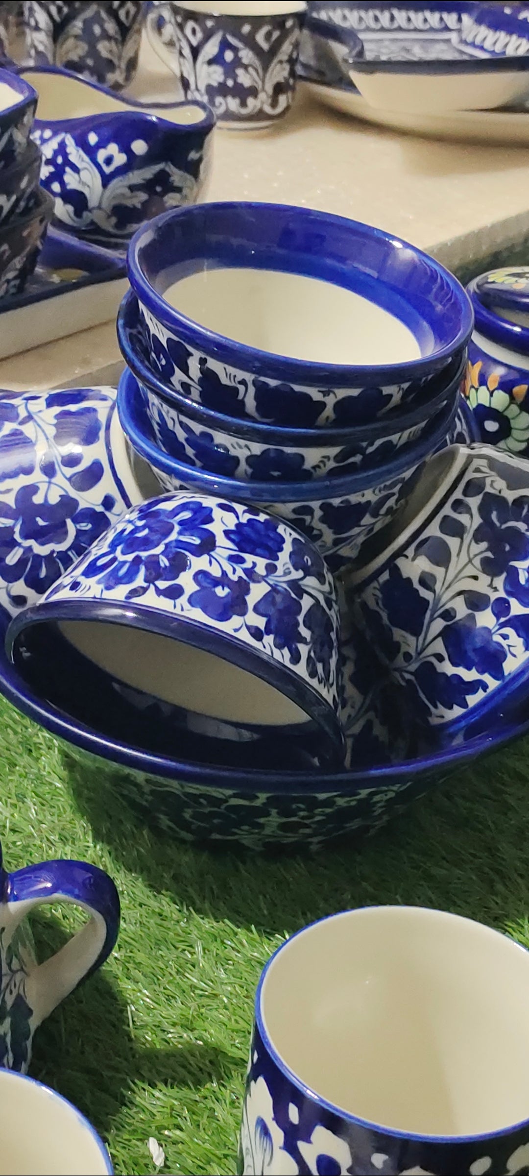 Serving Bowls Set | Desert Set | Bowls Set | Qty 7 pcs | Design Serina