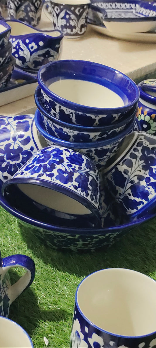 Serving Bowls Set | Desert Set | Bowls Set | Qty 7 pcs | Design Serina