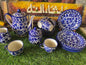 Ceramic Handmade Tea Set with Snack Plates | Quantity 21 Pcs | Serena Design | Nashta Set