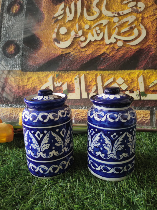 Handmade Ceramic Cover Jars | Spice Jar | Pickle Jar | Bundle Deals