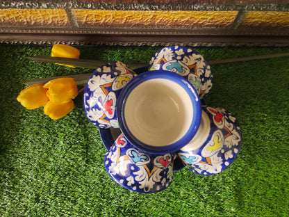 Ceramic Handmade Bowls Set | Dessert Set | Soup Set | Qty 7 pcs