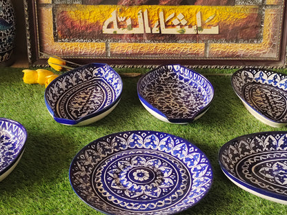 Ceramic Handmade Rice Dish Platter | All shapes & Designs available💯