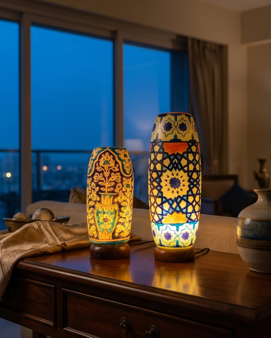 Handmade Camel Skin Lamp🎁