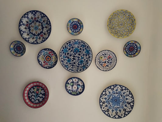 Ceramic Handmade Wall Art | Wall Hanging Plates
