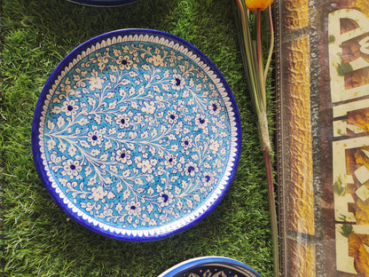 Ceramic Handmade Pizza Dish Platter Size 12 inch