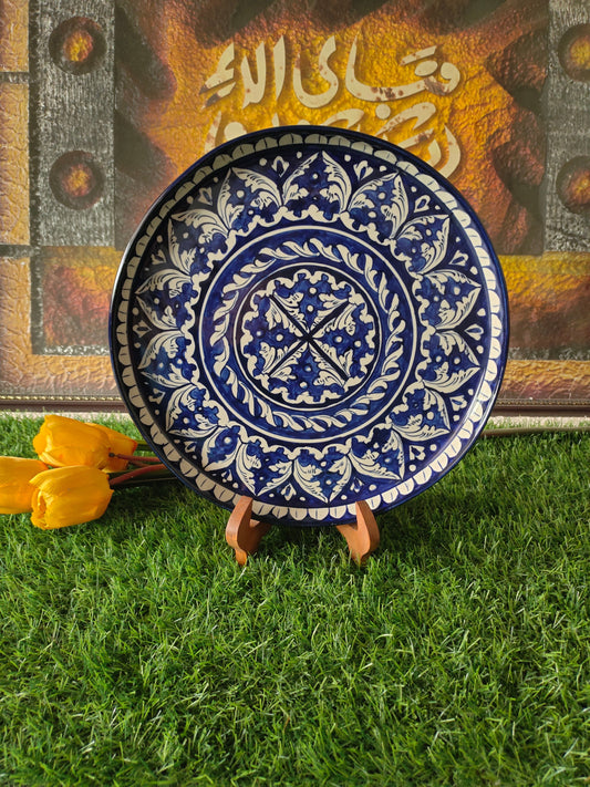 Ceramic Handmade Pizza Dish | Size 12 inch