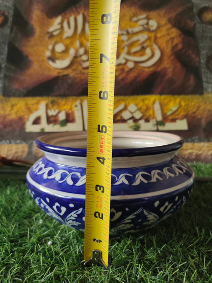 Ceramic Handmade Handies & Pots with Cover | Medium Size 7 inch