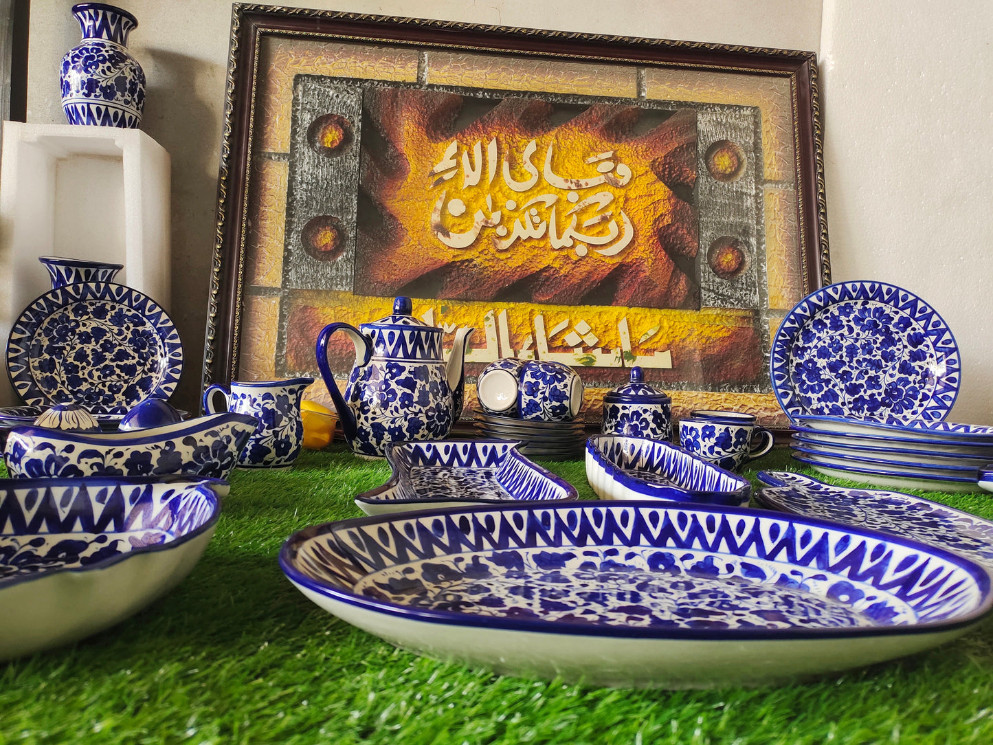 Customized Dinner set | 6 Person Serving| Wedding Package | Serena Design | Free Delivery | Free Gift