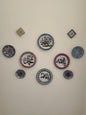 Ceramic Handmade Calligraphy Wall Hanging plates