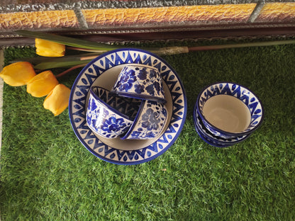 Ceramic Handmade Bowls Set - 7 pcs | Serena Design