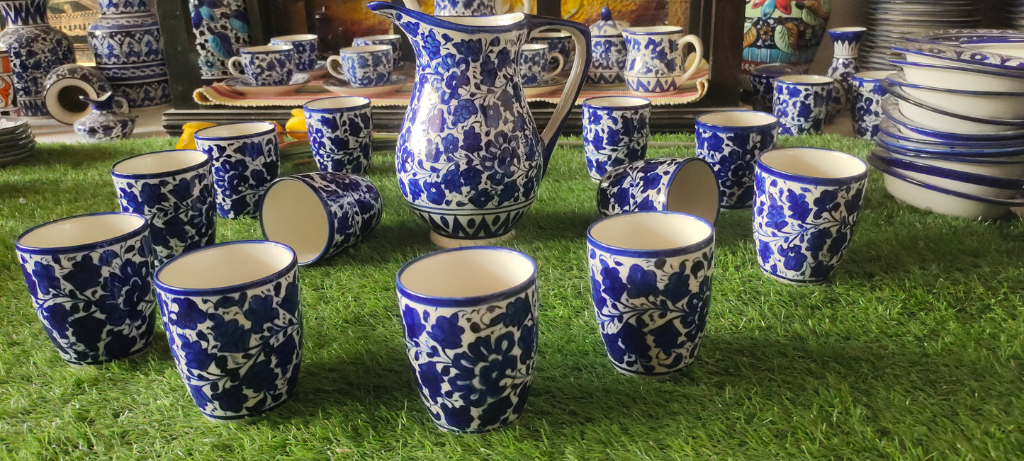 Ceramic Handmade Water Set | Serina Design | 9 Pcs set