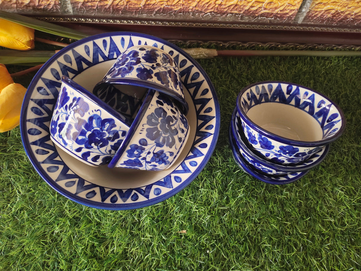 Ceramic Handmade Bowls Set - 7 pcs | Serena Design